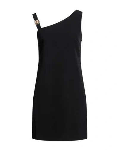 Just Cavalli Woman Mini Dress Black Size 8 Polyester, Elastane