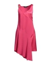 Just Cavalli Woman Mini Dress Fuchsia Size 6 Acetate, Viscose In Pink