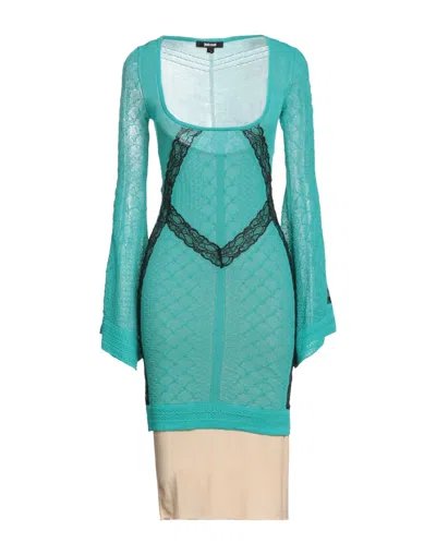 Just Cavalli Short Dresses In Blue