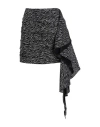 Just Cavalli Woman Mini Skirt Black Size 0 Polyester In Black