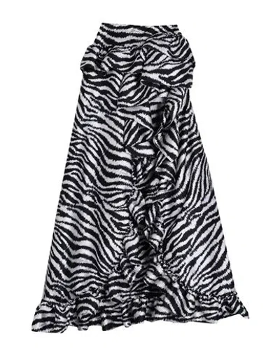 Just Cavalli Woman Mini Skirt Black Size 6 Polyester
