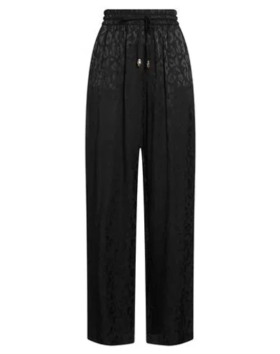 Just Cavalli Woman Pants Black Size 14 Viscose