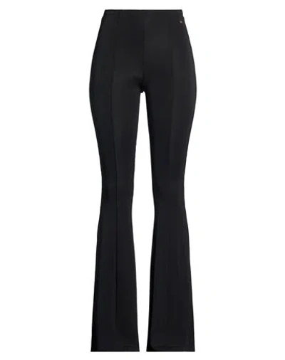 Just Cavalli Woman Pants Black Size 4 Polyester, Elastane