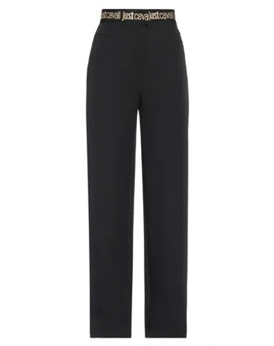 Just Cavalli Woman Pants Black Size 4 Polyester, Elastane
