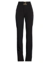 Just Cavalli Woman Pants Black Size 6 Polyester, Elastane In Black