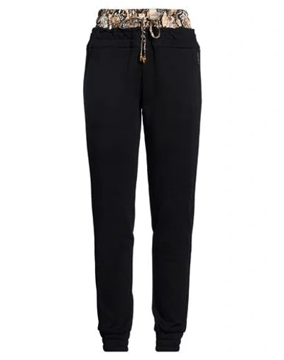 Just Cavalli Woman Pants Black Size M Cotton