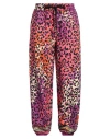 Just Cavalli Woman Pants Fuchsia Size Xl Cotton In Pink