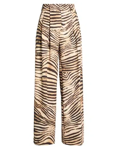 Just Cavalli Woman Pants Mustard Size 10 Polyester, Elastane In Yellow