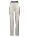 Just Cavalli Woman Pants Platinum Size 12 Polyester In Grey