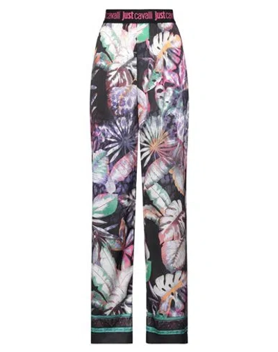 Just Cavalli Woman Pants Purple Size 6 Polyester In Pink