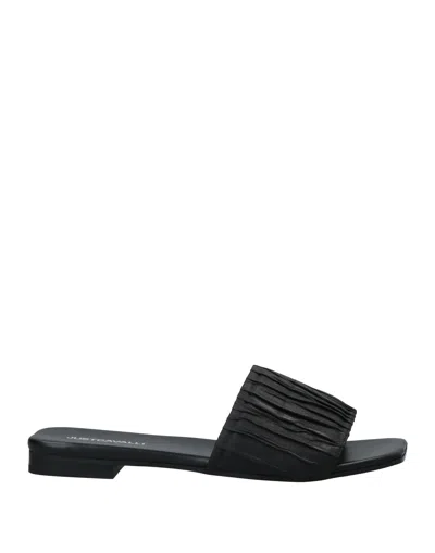 Just Cavalli Sandals In Black