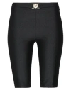 Shop Just Cavalli Woman Shorts & Bermuda Shorts Black Size 8 Polyamide, Elastane