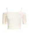 Just Cavalli Sweaters In White