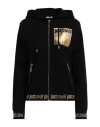 Just Cavalli Woman Sweatshirt Black Size Xl Cotton In Black