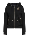 Just Cavalli Logo-print Hoodie In Black