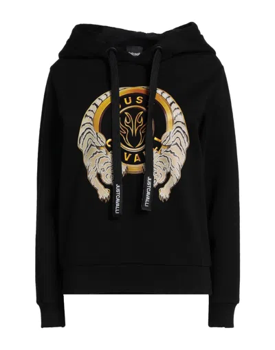 Just Cavalli Sweatshirts In Black