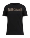 Just Cavalli Logo T-shirt In Black