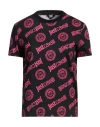 Just Cavalli Woman T-shirt Black Size L Cotton In Black