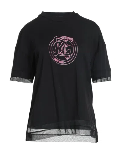 Just Cavalli T-shirts In Black