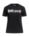 Just Cavalli Woman T-shirt Black Size Xxs Cotton
