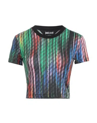 Just Cavalli Multicolour Short Sleeves T-shirt