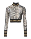 Just Cavalli Woman T-shirt Off White Size Xs Polyamide, Elastane