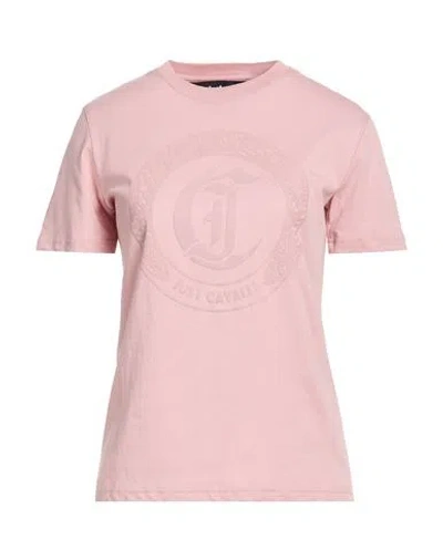 Just Cavalli Woman T-shirt Antique Rose Size S Cotton In Pink