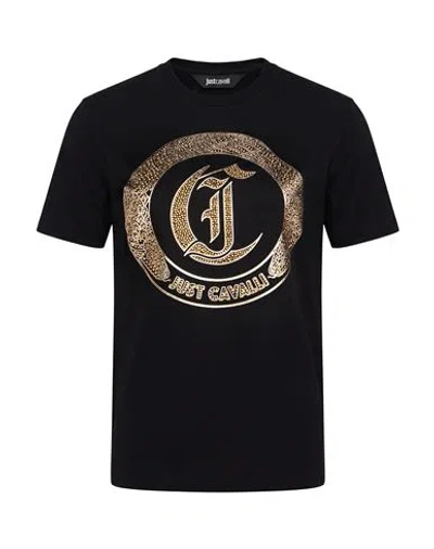 Just Cavalli Woman T-shirt Black Size Xxs Cotton