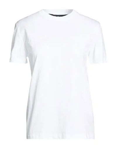 Just Cavalli Woman T-shirt White Size Xl Cotton