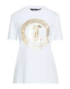 Just Cavalli Woman T-shirt White Size Xl Cotton