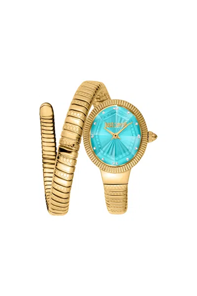 Just Cavalli Women's 22mm Quartz Watch In Gold