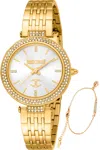 Just Cavalli Women's 32mm Quartz Watch In Gold