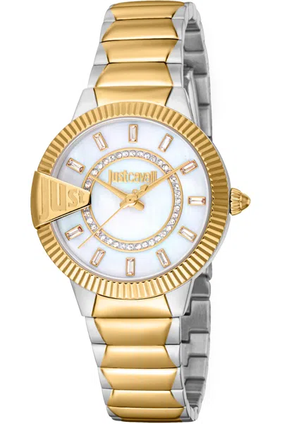 Just Cavalli Women's 32mm Quartz Watch In Gold