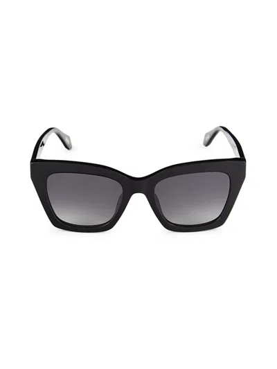 Just Cavalli Women's 52mm Cat Eye Sunglasses In Black
