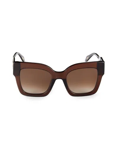 Just Cavalli Women's 52mm Square Sunglasses In Brown