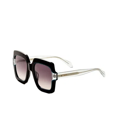 Just Cavalli Women's 53mm Black Sunglasses In Green