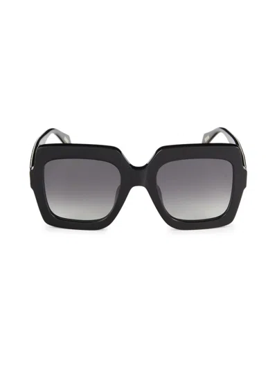 Just Cavalli Women's 53mm Square Sunglasses In Black