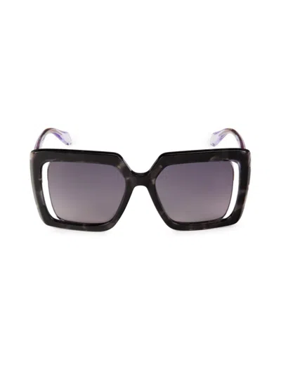 Just Cavalli Women's 53mm Square Sunglasses In Black