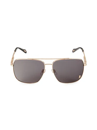 Just Cavalli Women's 61mm Aviator Sunglasses In Gold