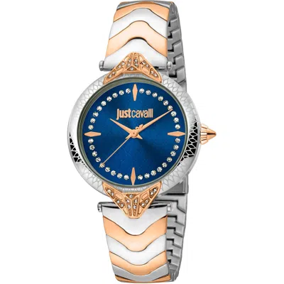 Just Cavalli Women's Animalier Blue Dial Watch