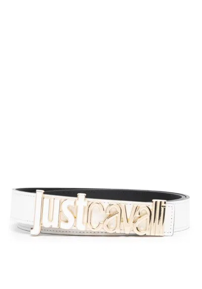 Just Cavalli Women's Belt  74rb6f3azs766-003 White