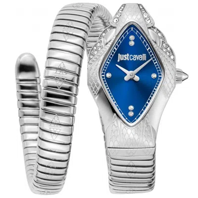 Just Cavalli Women's Ferocious Blue Dial Watch