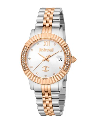 Just Cavalli Dnu Legal Issue  Women's Glam Chic Watch In Gray