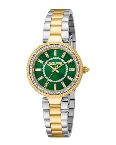 Just Cavalli Dnu Legal Issue  Women's Glam Chic Watch In Gold