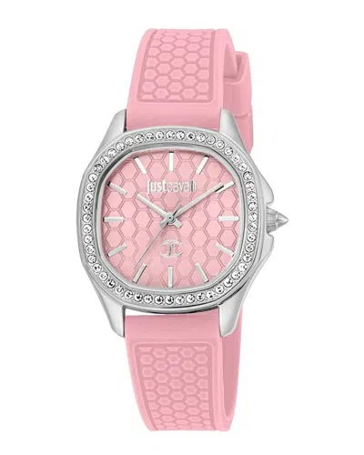 Just Cavalli Women's Glam Chic Watch In Pink