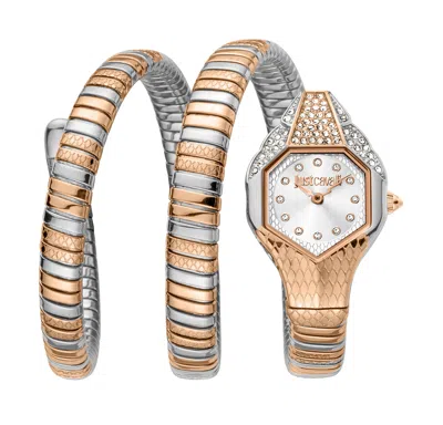 Just Cavalli Women's Just Glam Evo 7 22mm Watch Jc1l193m0085 In Pattern