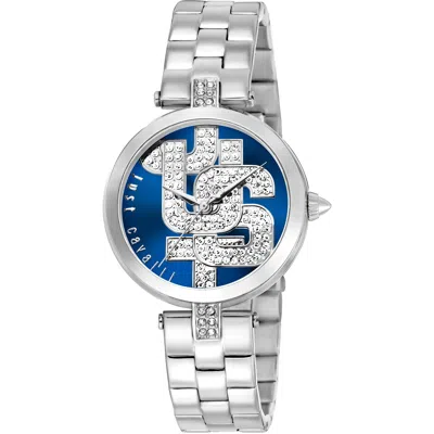 Just Cavalli Women's Maiuscola In Blue