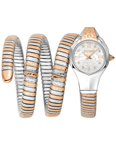 Just Cavalli Women's Reptilia Watch In Multi