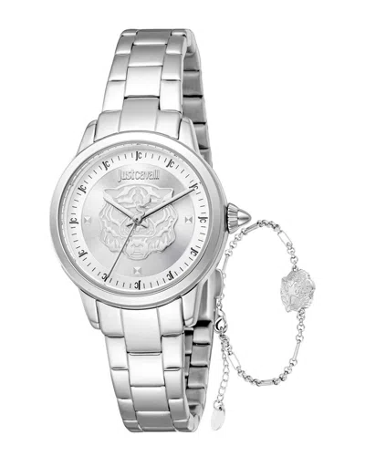 Just Cavalli Dnu Legal Issue  Women's Set Watch In Gray