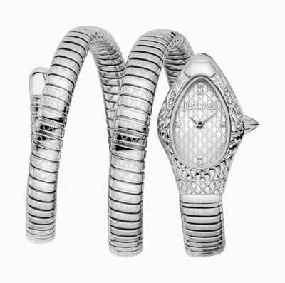 Just Cavalli Women's Snake 20mm Quartz Watch In Gray